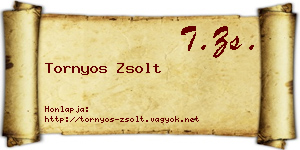 Tornyos Zsolt névjegykártya