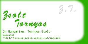zsolt tornyos business card